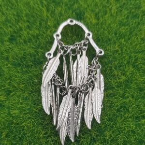 Bohemian Feather Pendant P315